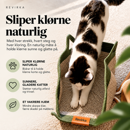 Revirka Instinktkurv | Et naturlig revir for innekatten – utviklet med utgangspunkt i forskning