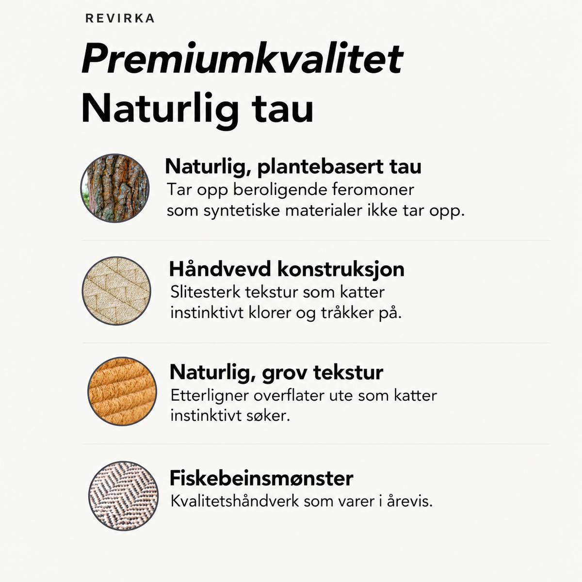 Revirka Instinktkurv | Et naturlig revir for innekatten – utviklet med utgangspunkt i forskning
